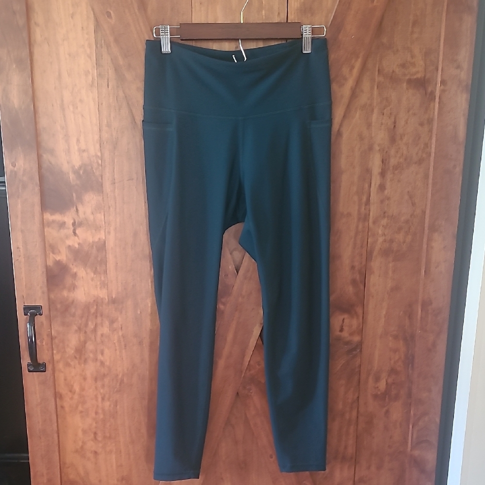 Old Navy Active Dark Green Elevate Leggings